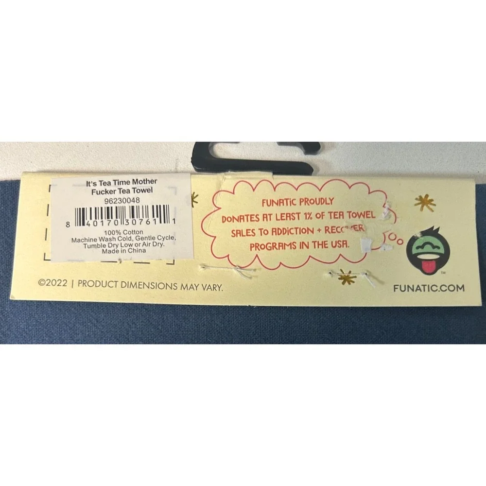 It's Tea Time Adult Humor Towel & Cannabis Leaf Silicone Ice Tray Gift Set